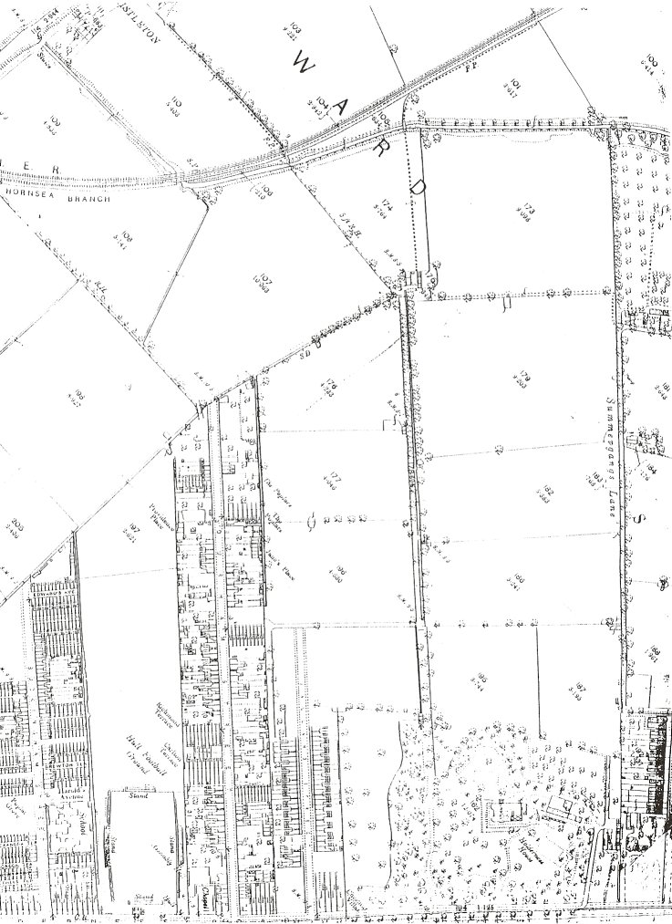 The Garden Village Area in 1888